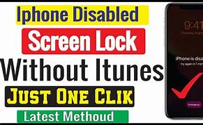 Image result for How to Reset a Disabled iPhone 6