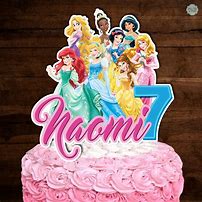 Image result for Disney Princess Cake Toppers