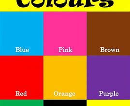Image result for Colors Review Clip Art