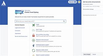 Image result for Portal Apps Announcement Page