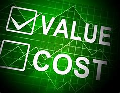 Image result for Cost Vs. Value Chart