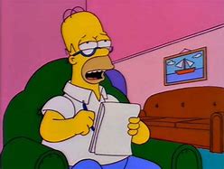 Image result for Homer Simpson Reading