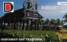 Image result for Castaway Cay Tram