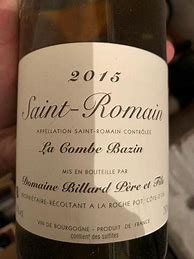 Image result for Billard Saint Romain Combe Bazin Blanc