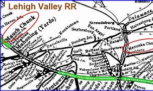 Image result for Lehigh Valley Railroad Route Map NJ