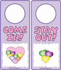 Image result for Printable Door Hanger Signs