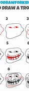 Image result for How 2 Draw the Troll Face