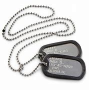 Image result for Dog Tag Goat Chain