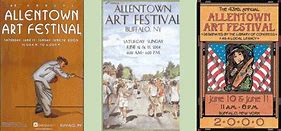 Image result for Allentown Art Festival Past Years Posters