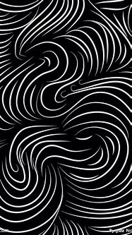 Image result for Trippy Patterns Black and White