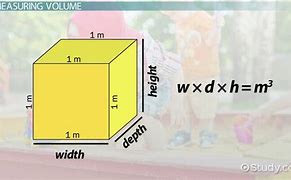 Image result for 10 Cubic Meters Science