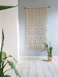 Image result for Wood Tapestry Hangers for Walls