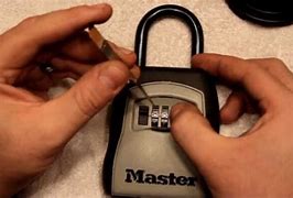 Image result for How to Unlock Master Lock without Key