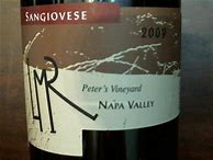 Image result for Long Meadow Ranch Sangiovese Peter's