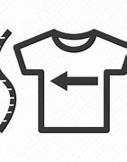 Image result for Shirt Size Icon
