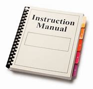 Image result for Instruction Manual Clip Art