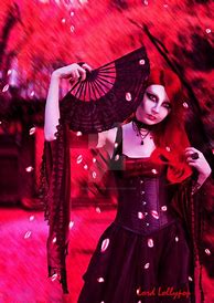 Image result for Gothic Geisha Art