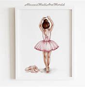 Image result for Ballerina Wall Art for Girls