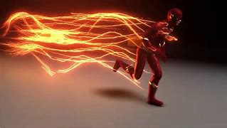 Image result for The Flash Chasing Lightning