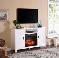 Image result for Walmart TV Stand with Electric Fireplace