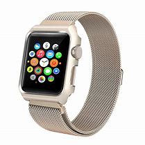 Image result for Pink with Silver Gold Mesh Watch Band Apple