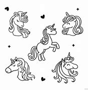 Image result for Vector Unicorn Front View
