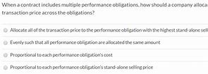 Image result for Contract with Multiple Performance Obligations