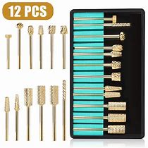 Image result for Types of Nail Drill Bits