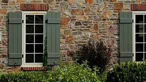 Image result for Oak Shutters Exterior