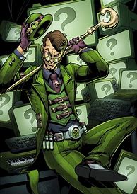 Image result for The Riddler From Gotham Art