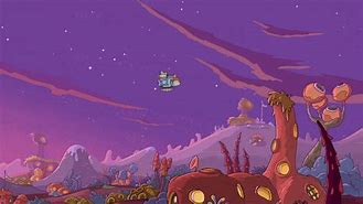 Image result for Rick and Morty Portal Purple