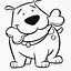 Image result for Black and White Cartoon Dog Clip Art
