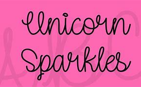 Image result for Unicorn Sparkle Font