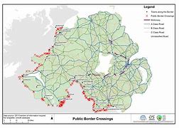 Image result for Ireland Border Map