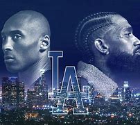 Image result for Kobe Bryant and Nipsey Hussle Picture with Wings