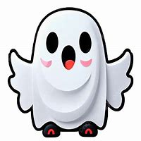 Image result for Cartoon Halloween Ghost Girl PNG
