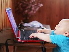 Image result for Child Looking at Computer