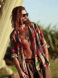Image result for Hippie Look Men