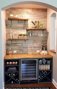 Image result for Dining Room Bar Ideas