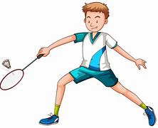 Image result for Badminton Game Cartoon