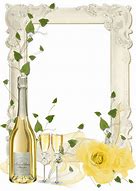 Image result for Clip Art Champagne Bottle Flowers
