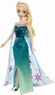 Image result for Elsa in Frozen Barbie Doll