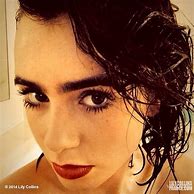 Image result for Lily Collins Miami Beach