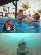 Image result for Milk in Your Water Meme