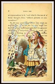 Image result for Alice in Wonderland Vintage Background