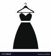 Image result for Silhouette Dress On Hanger