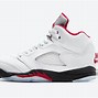 Image result for Nike Air Jordan 5 Fire Red