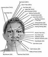 Image result for Head Acupuncture Points Chart
