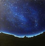Image result for Blue Night Sky Art