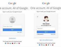 Image result for Google Account Login Page